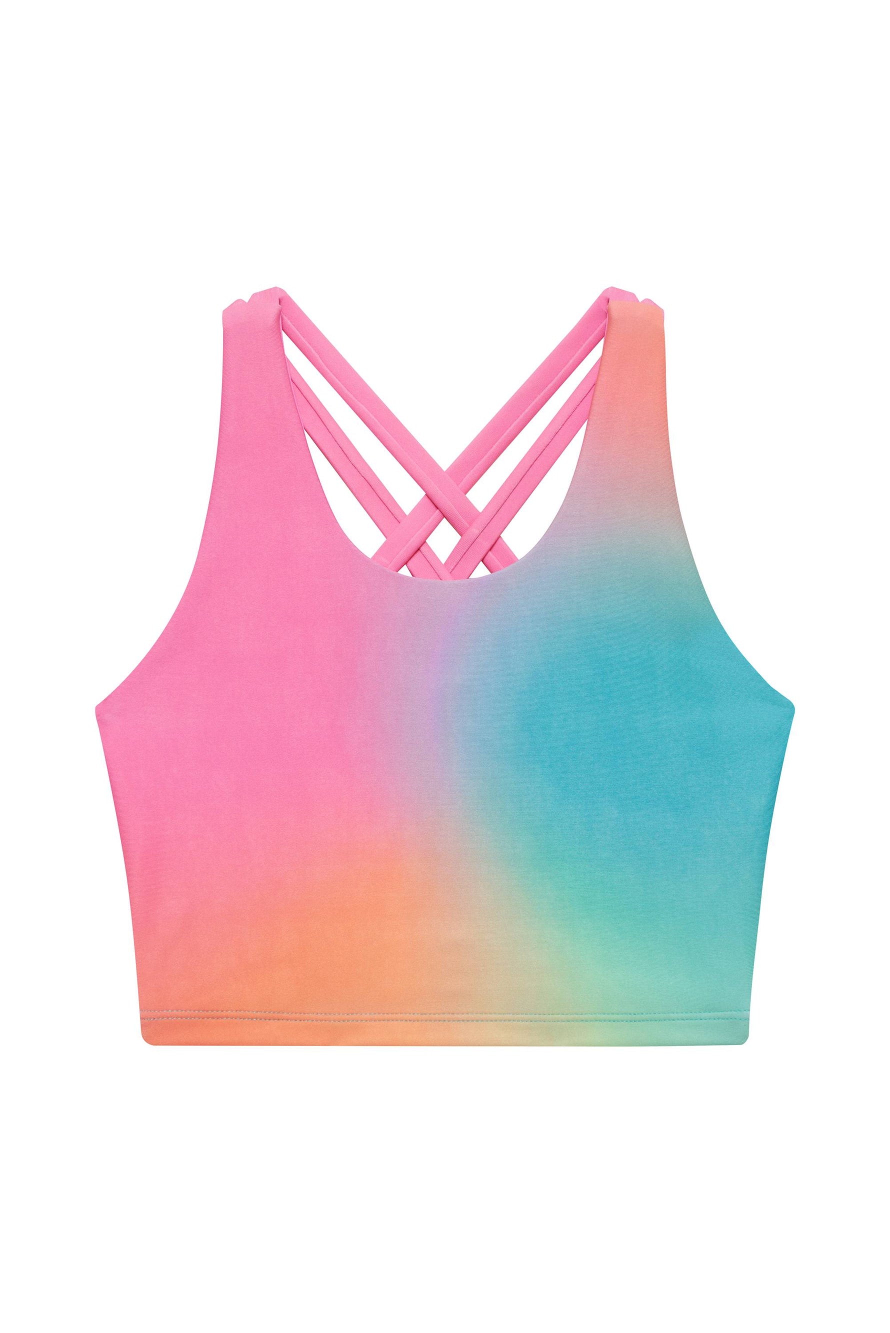 Beach Riot | Little Clementine Top Strawberry Sunset Ombre | Girls ...