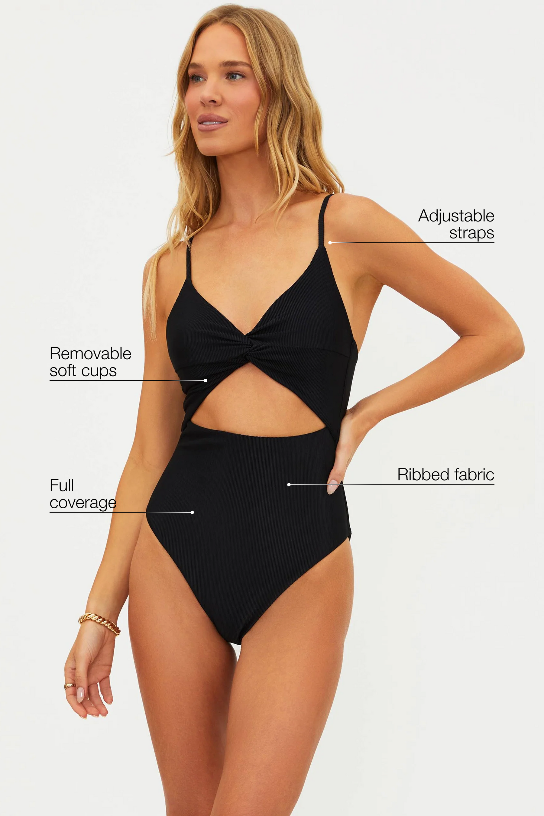 Annalisa One Piece Black