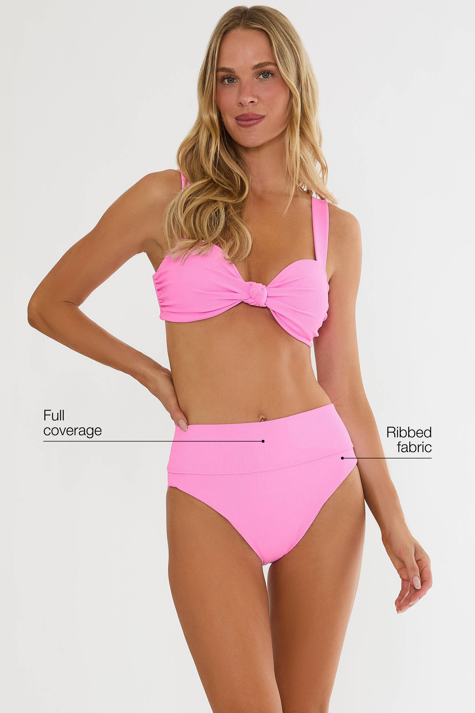 Highway Bottom Full Coverage Prism Pink