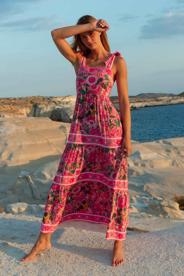 beach riot heart dress Beach Riot Charlotte Maxi Dress
