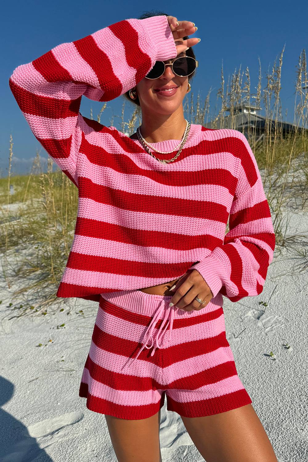 Ava Sweater Candy Cane Stripe