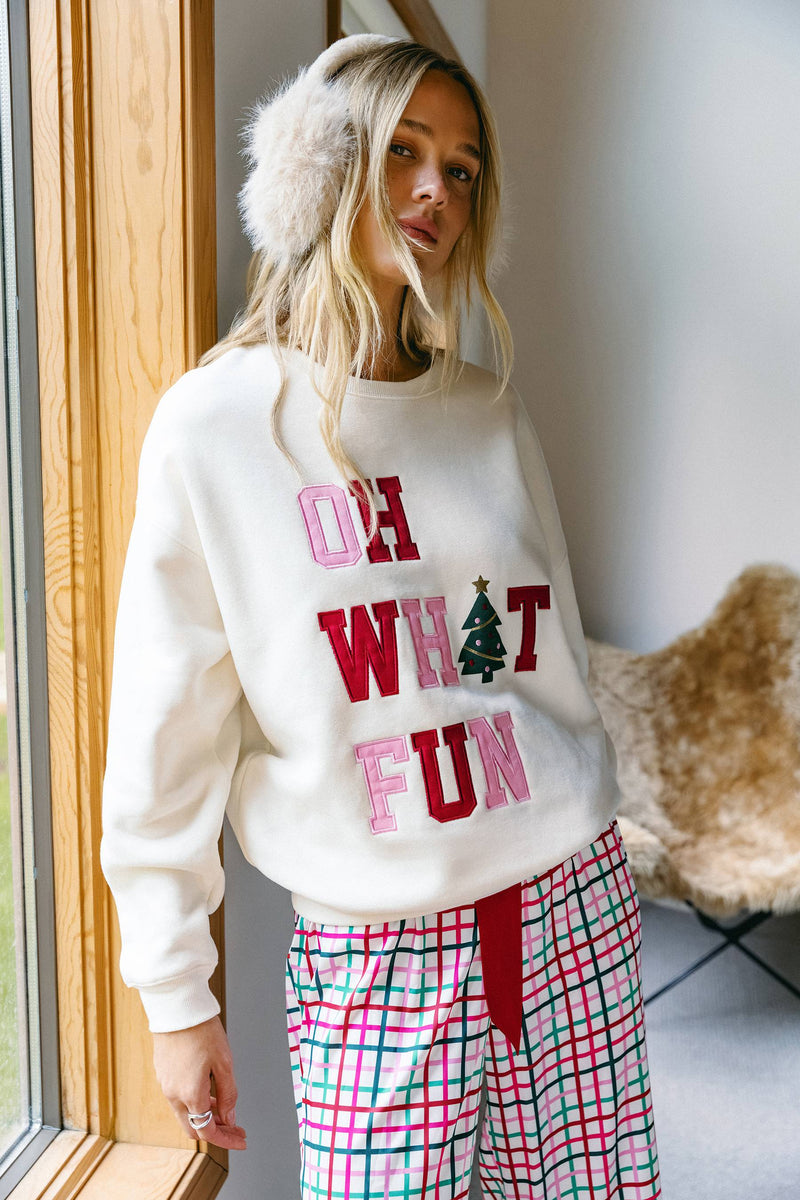 Devyn Oversized Sweatshirt Frost
