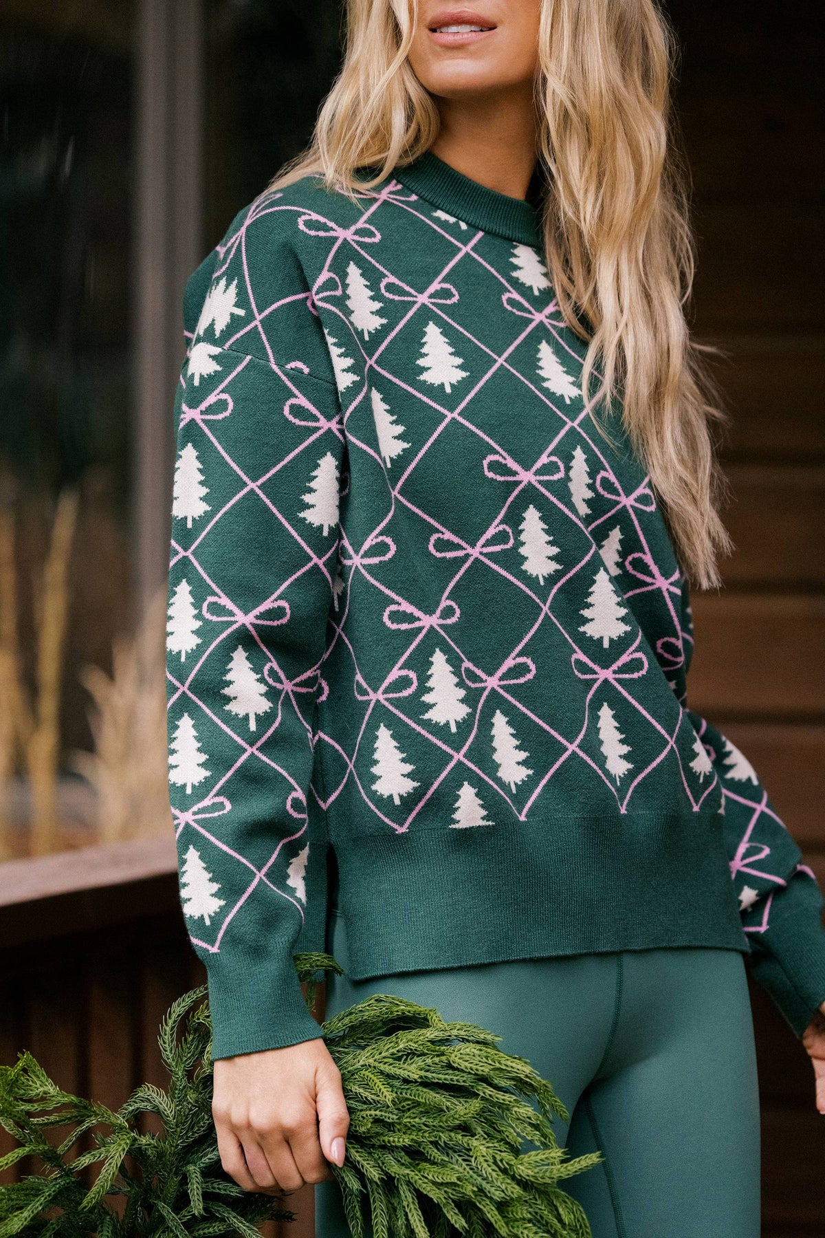 Callie Sweater Gift Wrapped Argyle