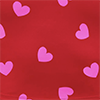 Color: Royal Red Hearts