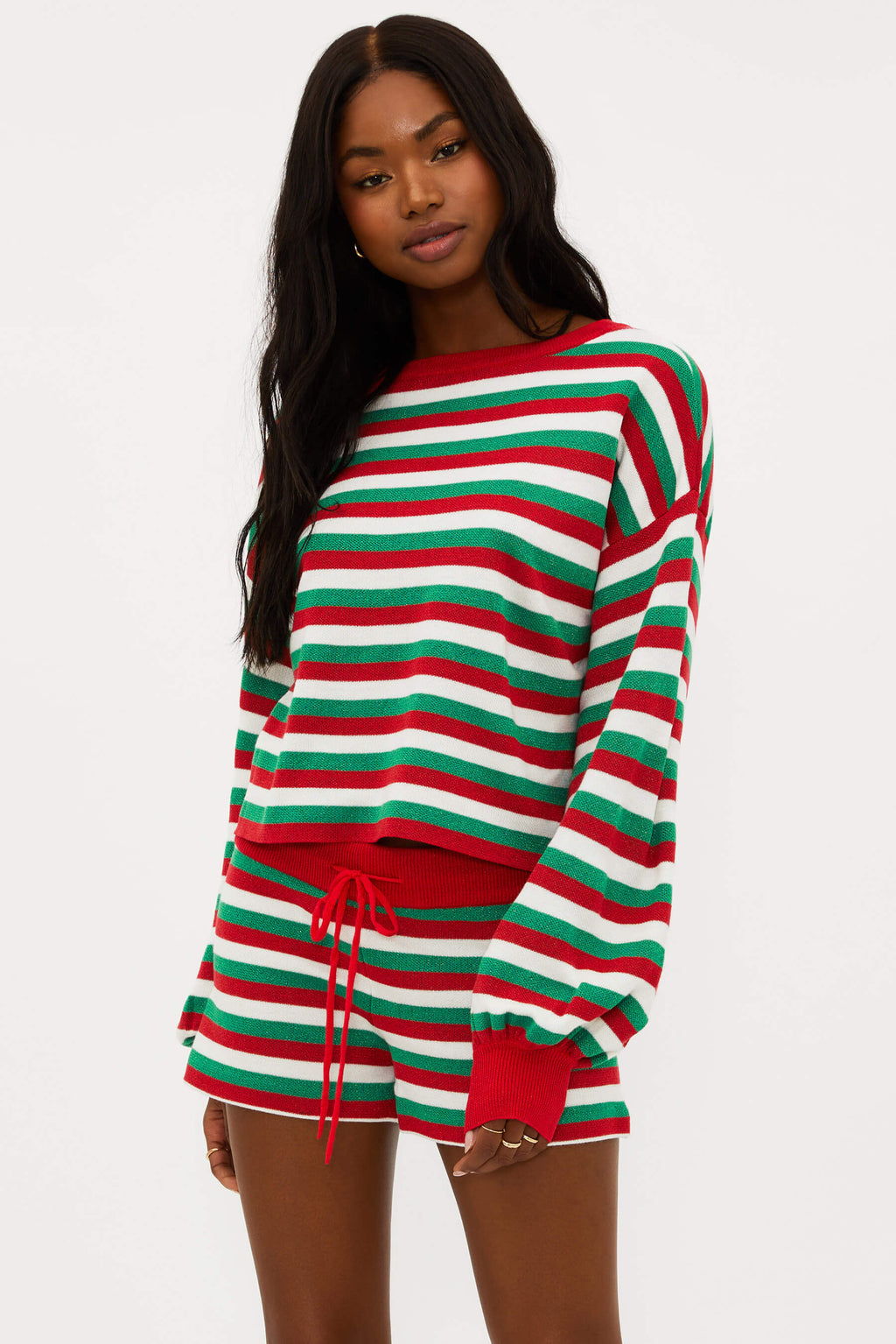 Ava Sweater Merry Stripe