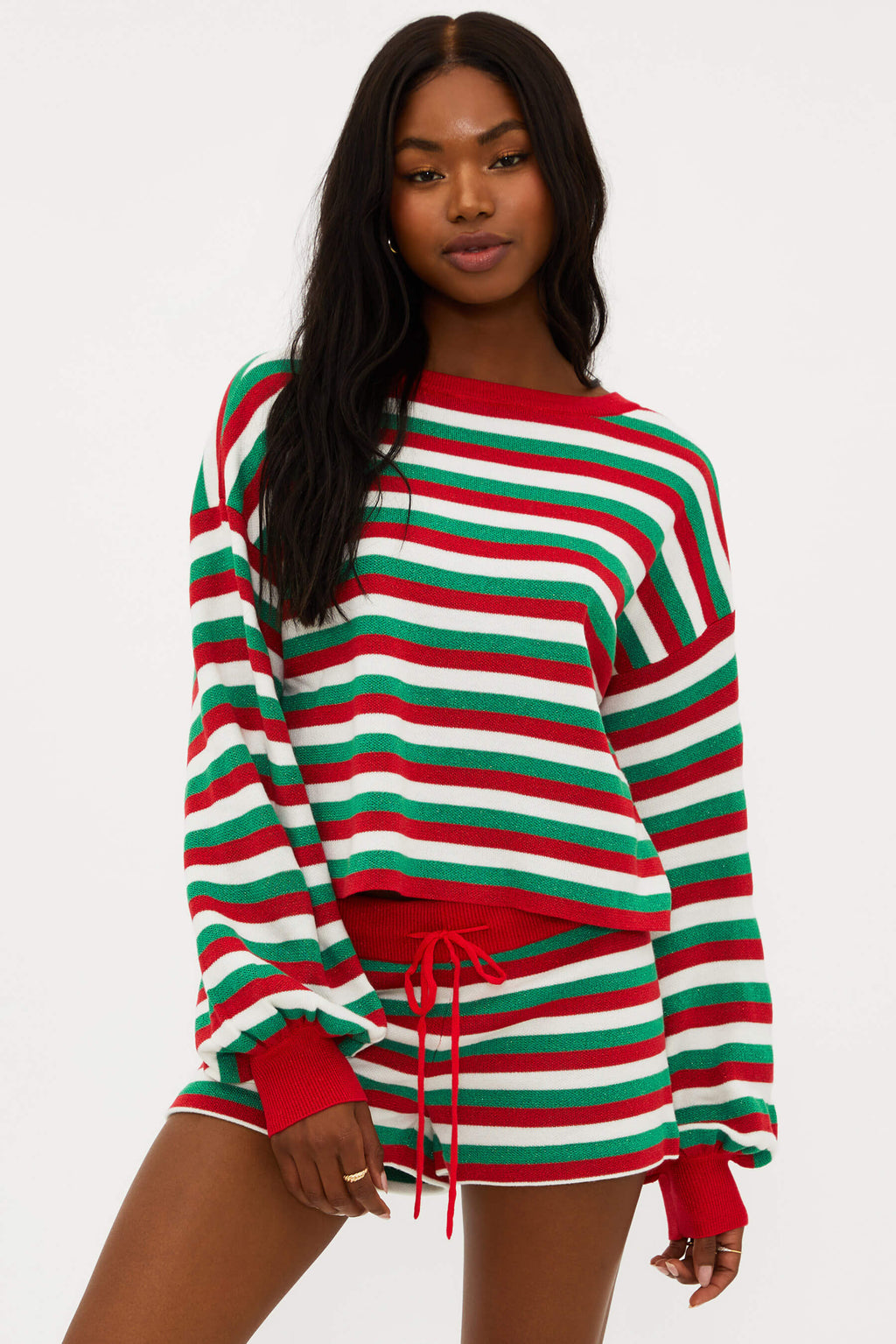 Ava Sweater Merry Stripe