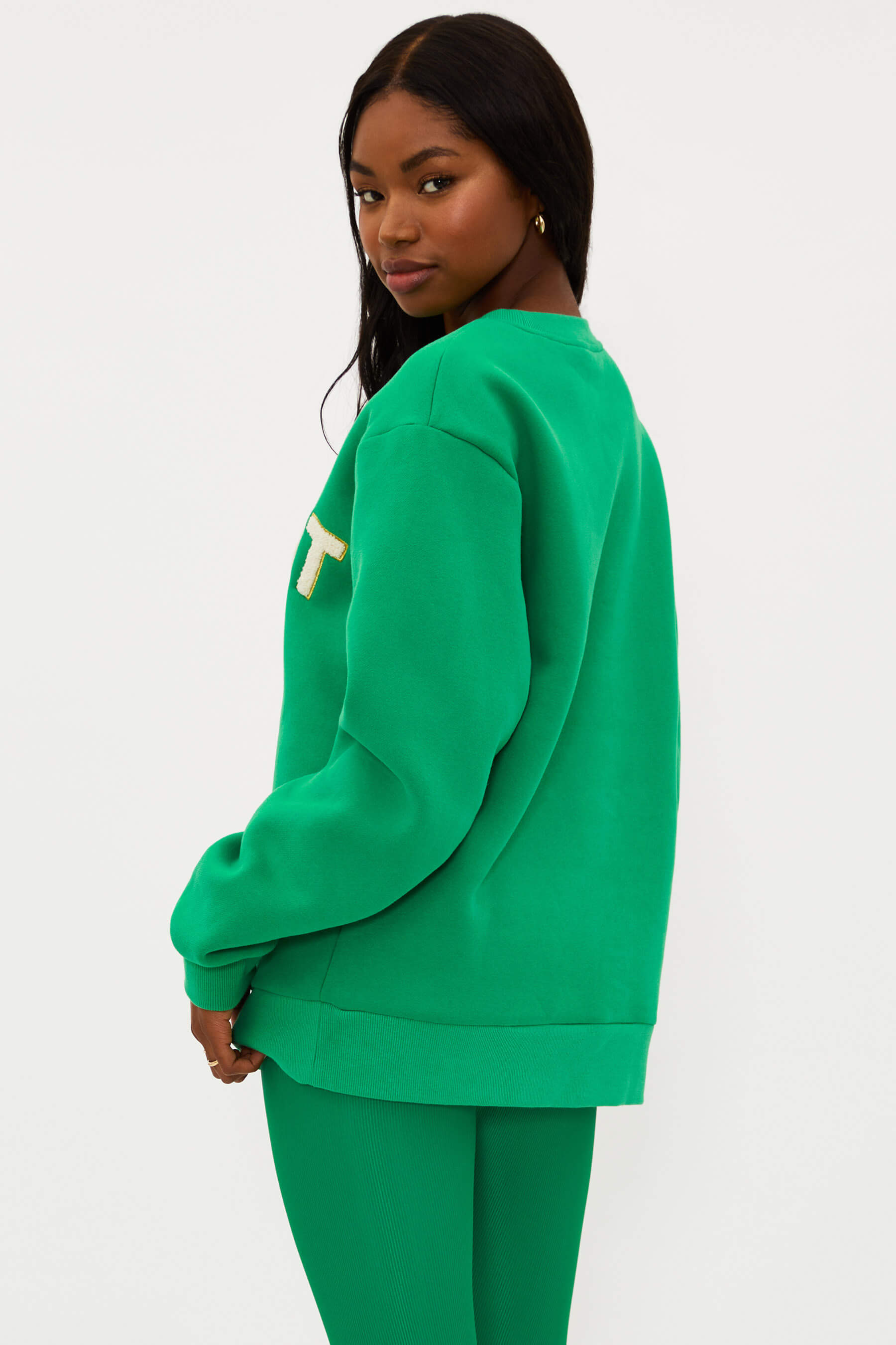 Women's discount green sweatshirt