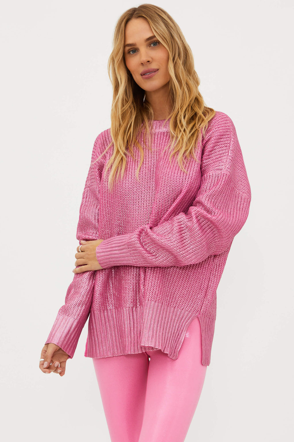 Callie Sweater Pink Shine