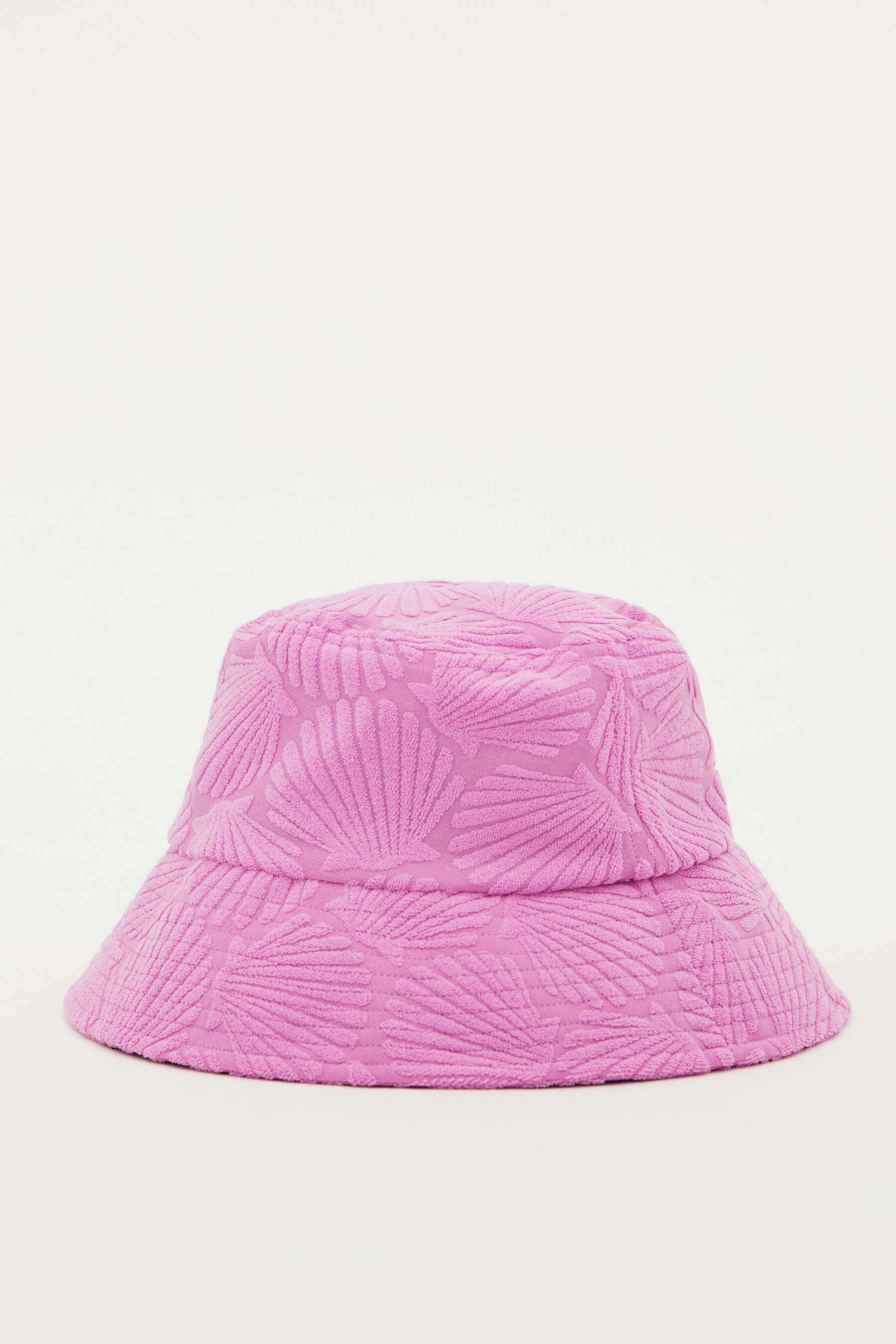 Bucket Hat Shell Pink Terry