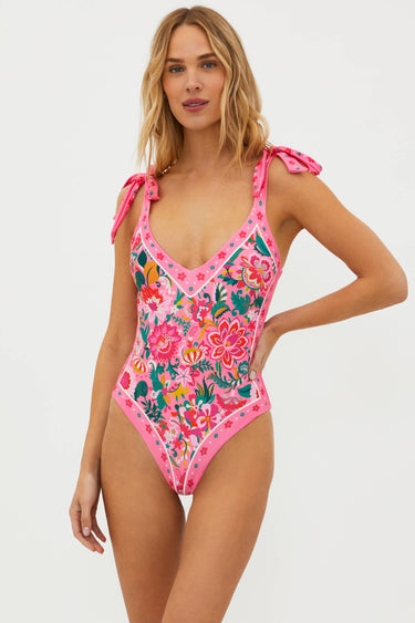 Beach Riot Akira One Piece Passion Flor One Piece Swimsuit Beach Riot