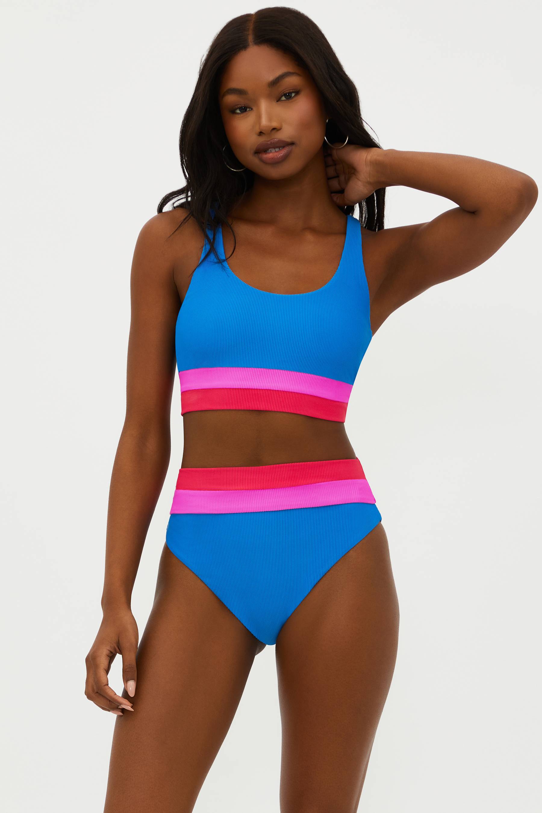 Beach Riot Joyce One Piece Black White One Piece Swimsuit Beach Riot