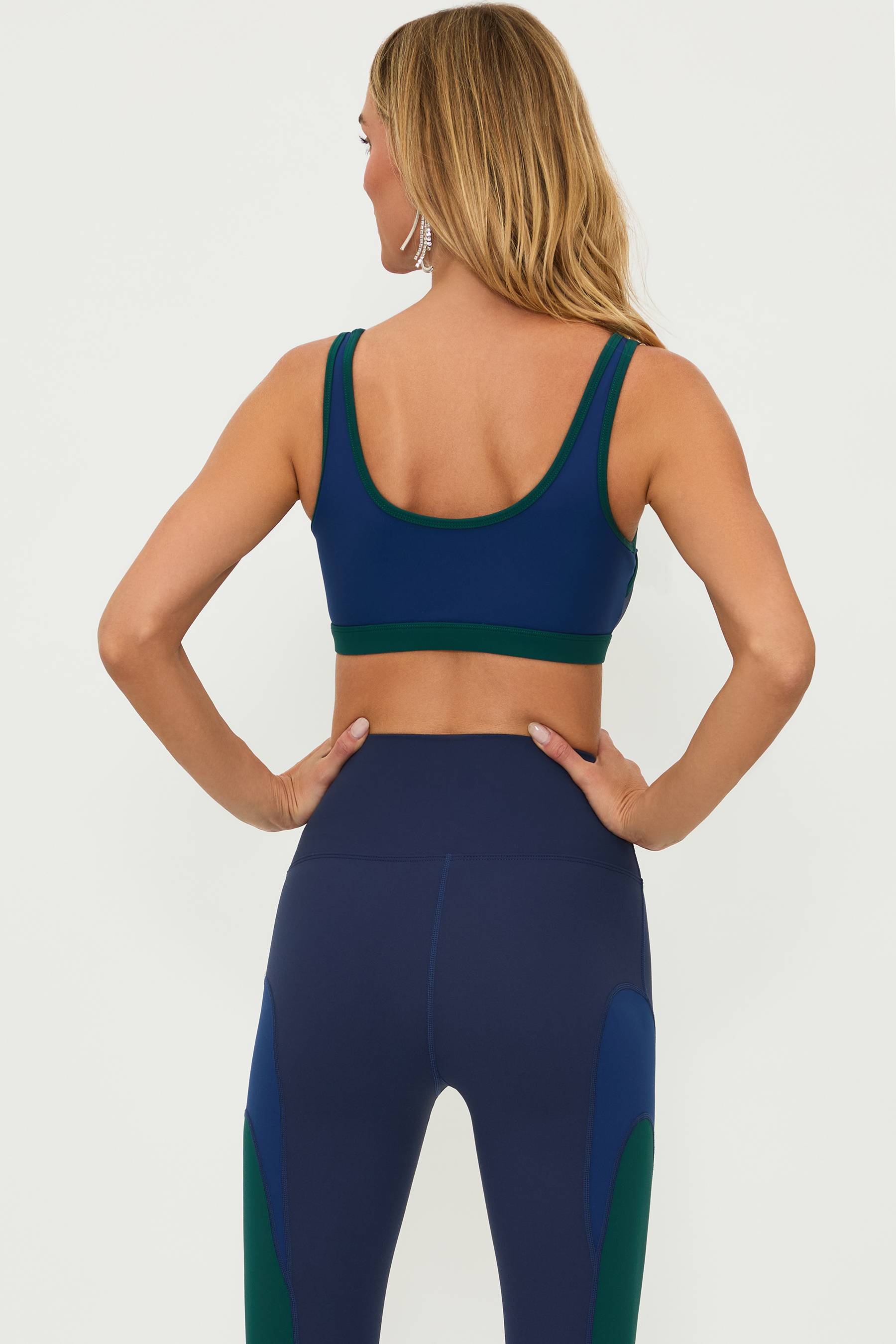 Moxie Top Wintergreen Colorblock