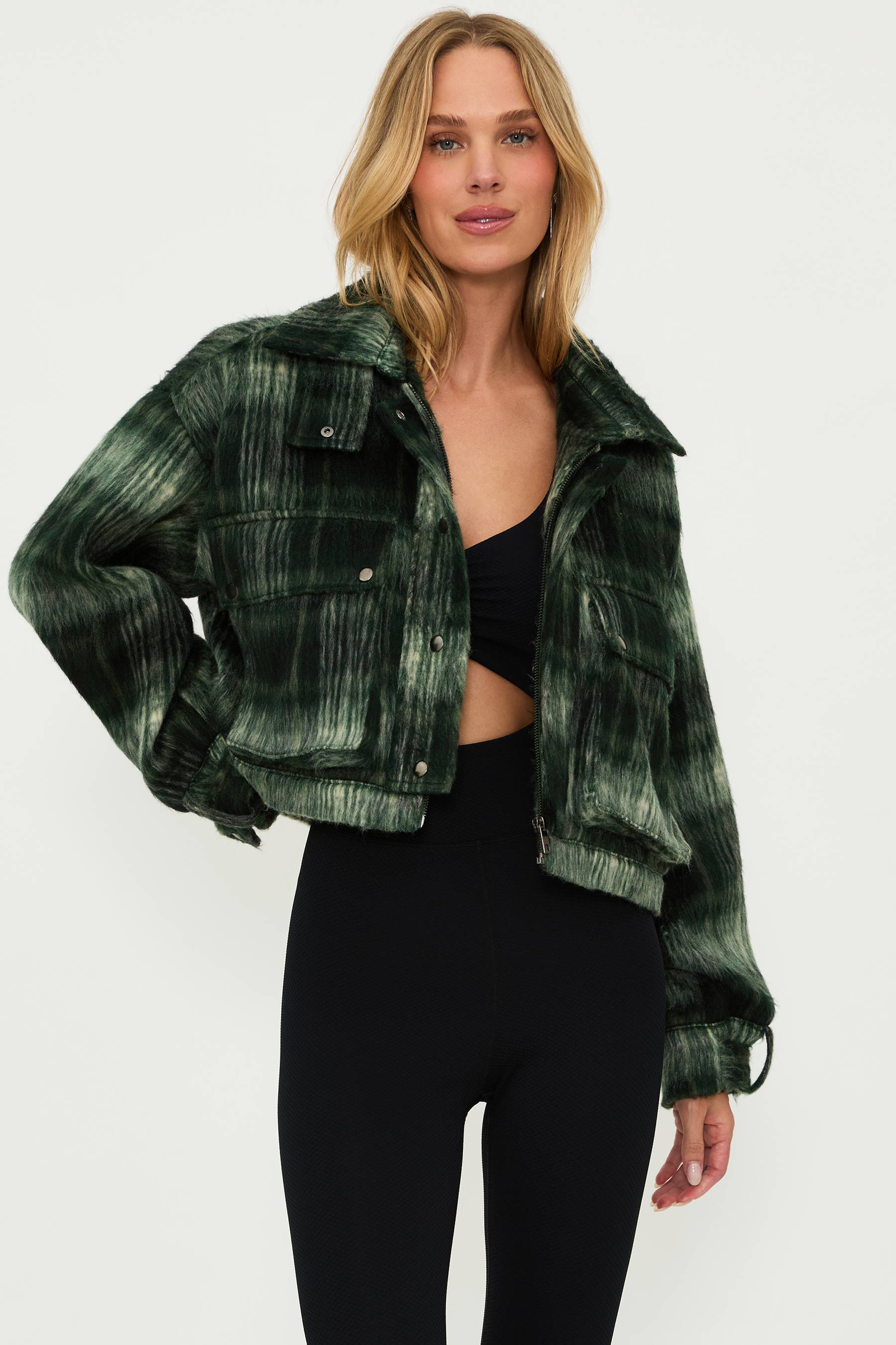 Isola Jacket Pine Plaid