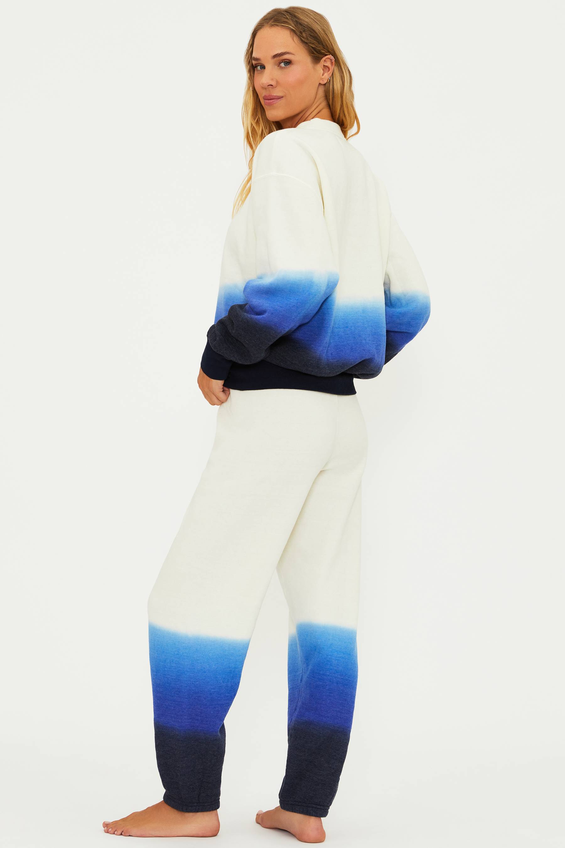 Nash Sweatpant Egret Ombre