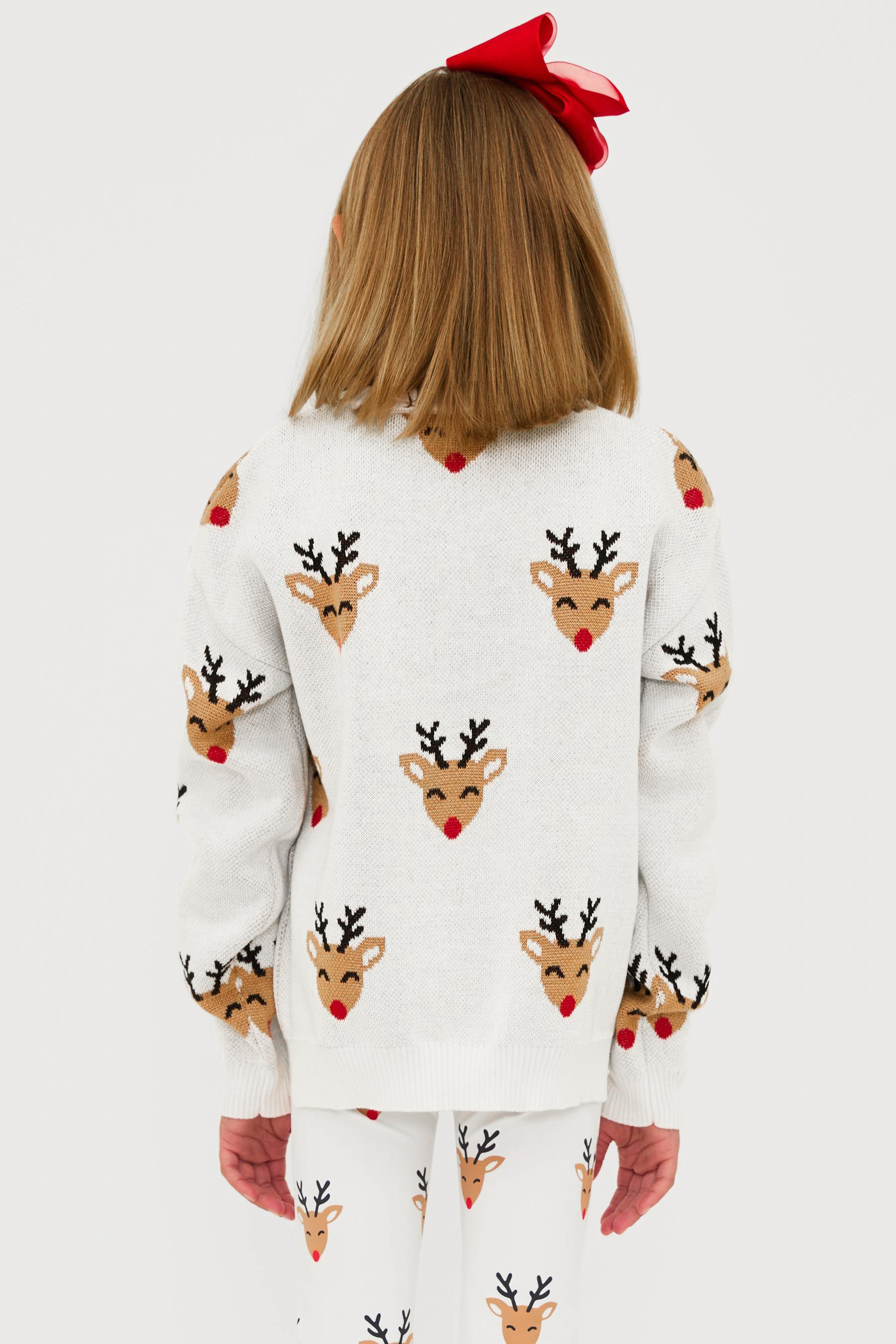 Little Callie Sweater Cheery Deer