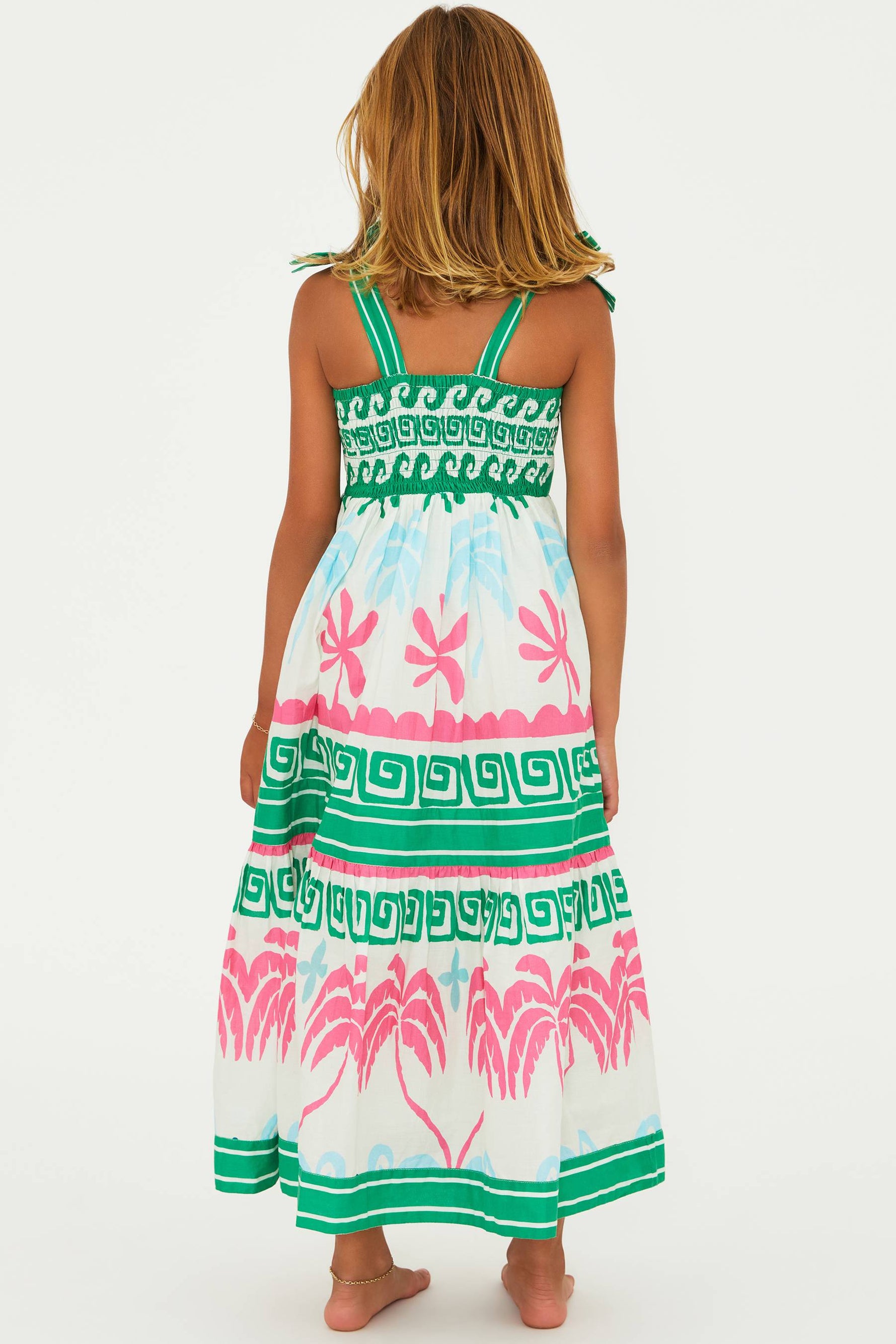 Little Cami Dress Tropical Palm