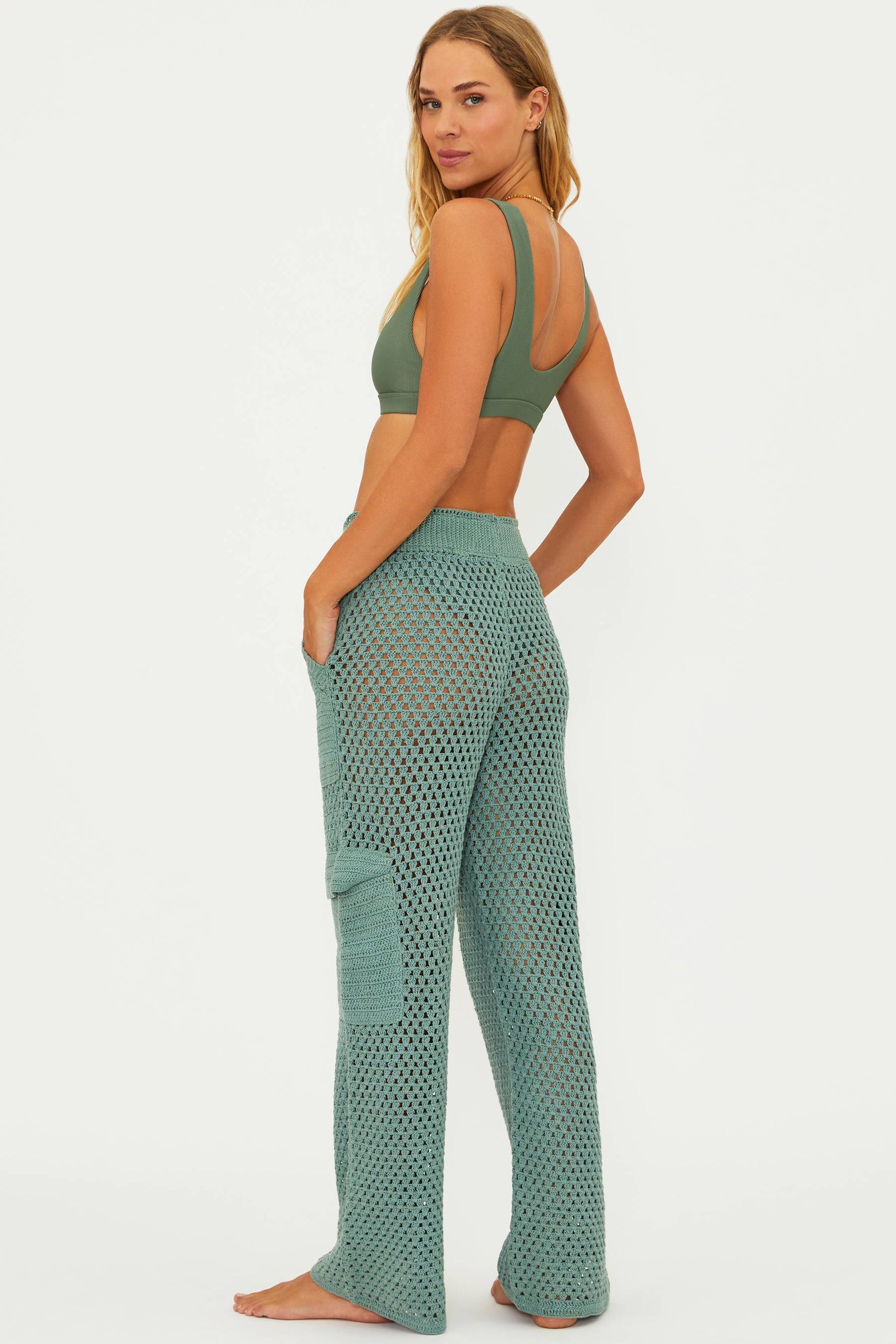 Melody Pant Pine Green