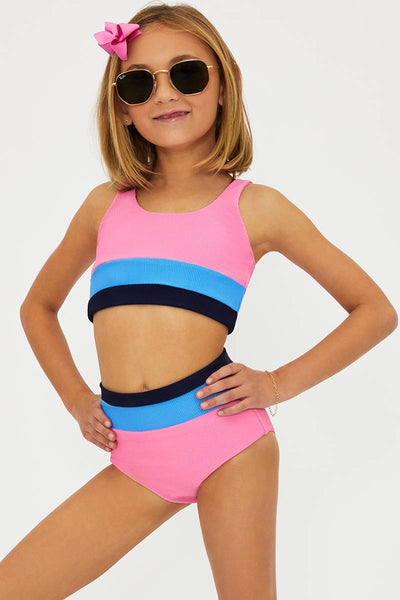 Beach Riot | Little Mackenzie Heidi Set Paradise Harbor Colorblock