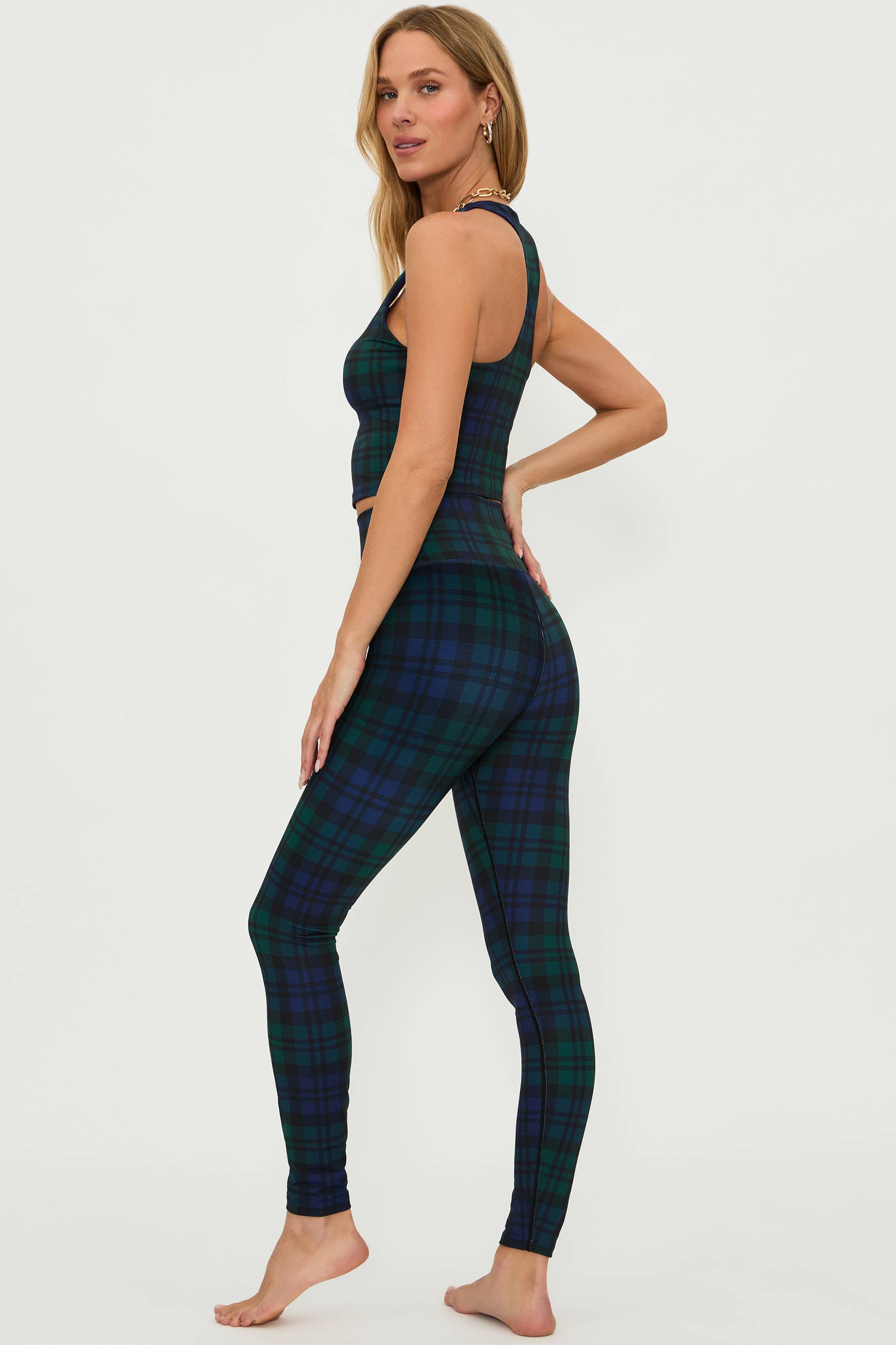 Piper Legging Wintergreen Plaid