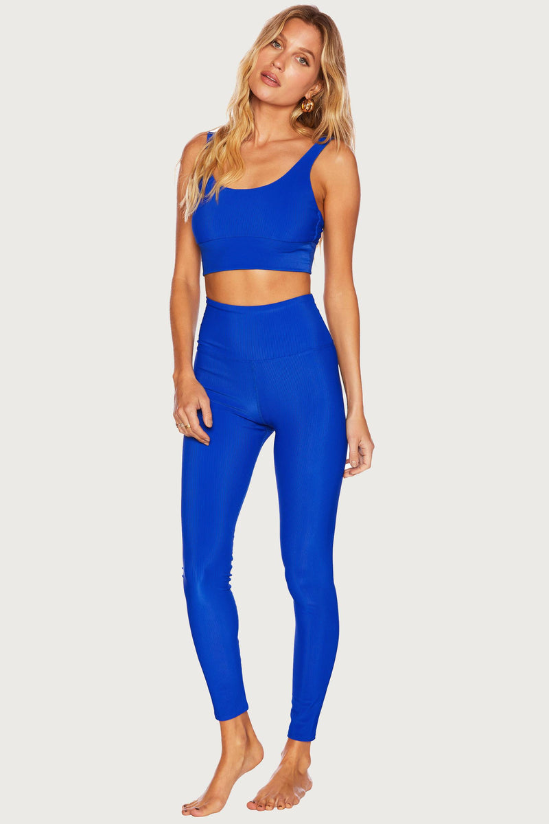 BLUE RIBBED ACTIVE SET