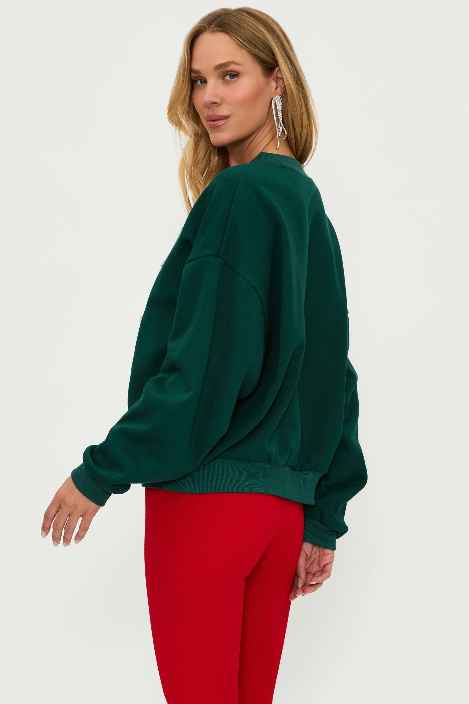 Devyn Sweatshirt Pine Green