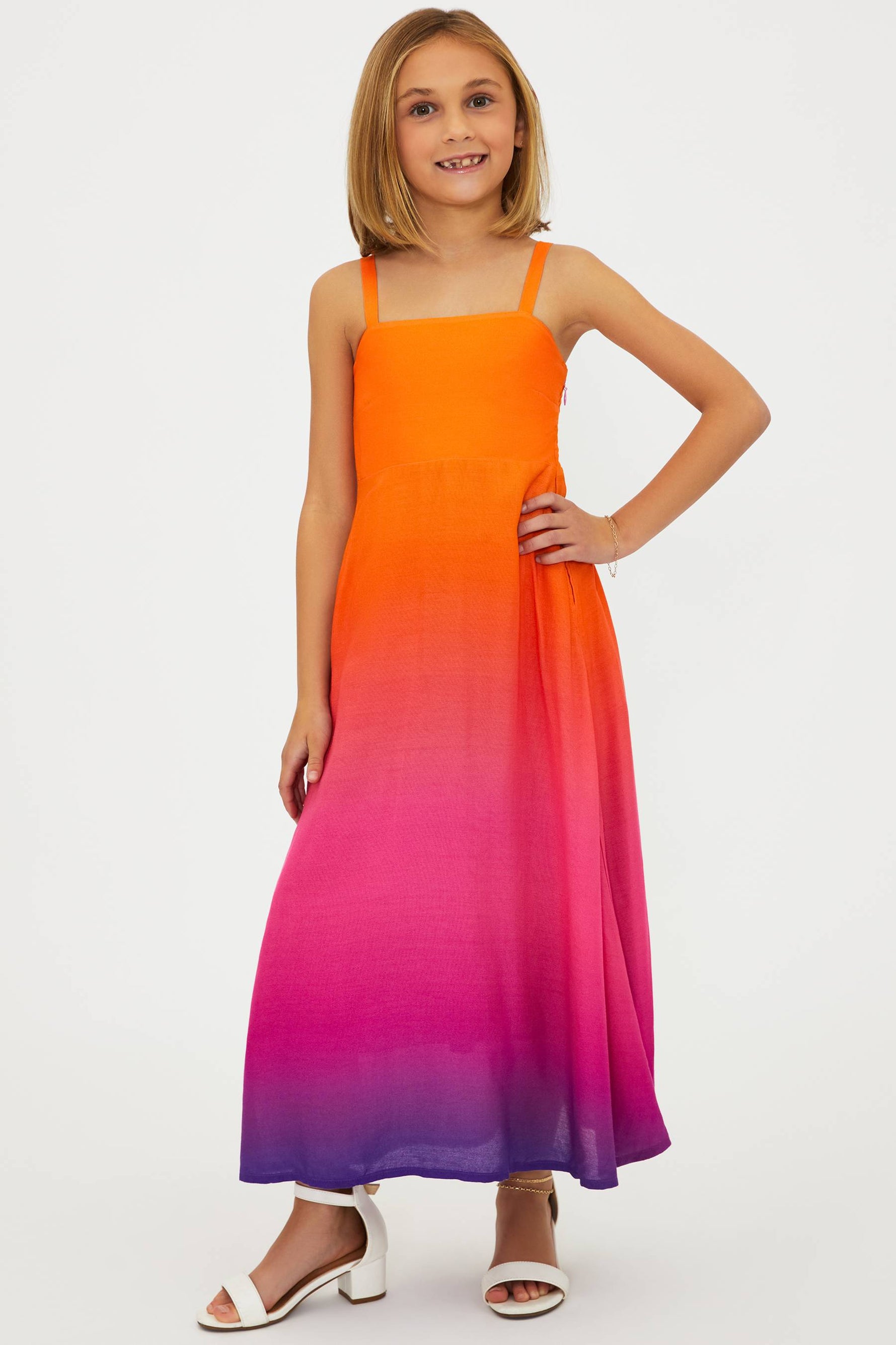 girls ombre maxi dress