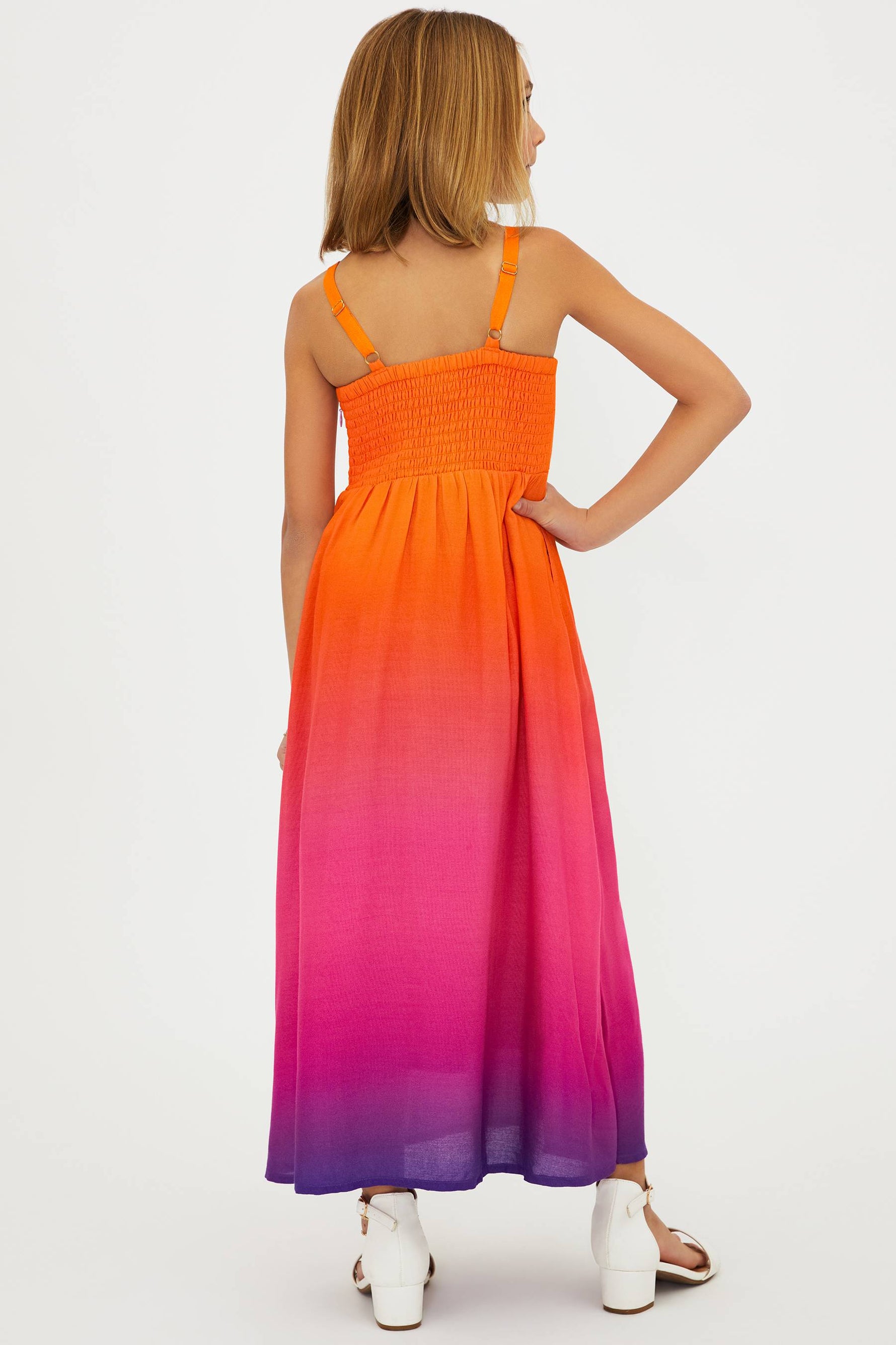 girls ombre maxi dress