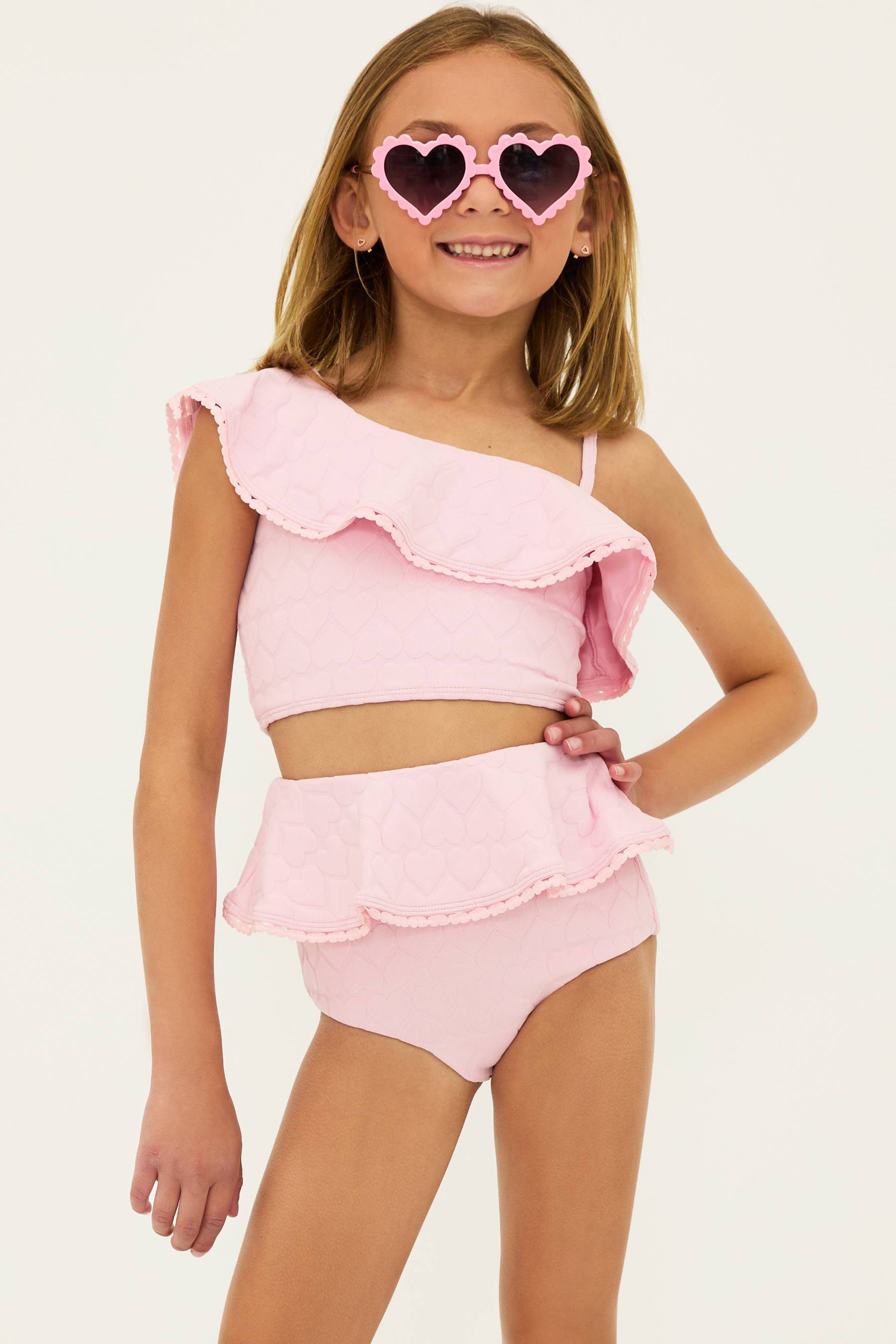 Little Ava & Daisy Set Pink Sands Terry